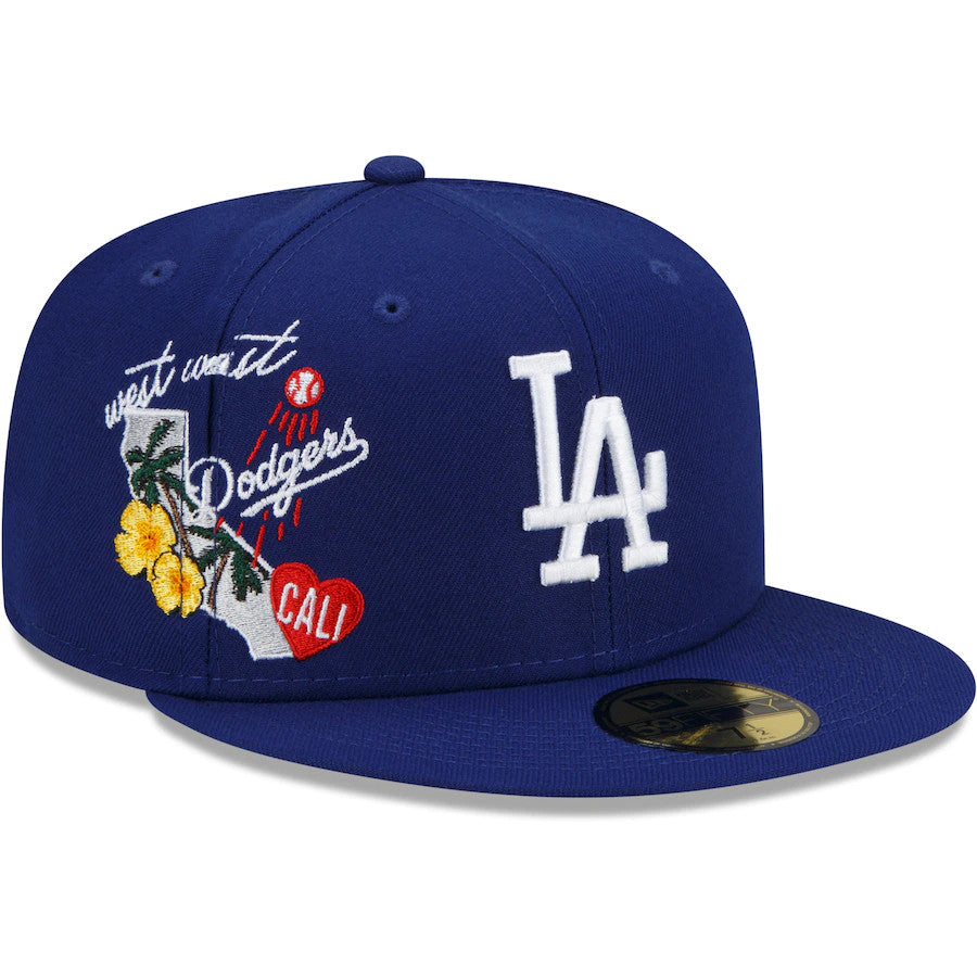 New Era Los Angeles Dodgers City Cluster 59FIFTY Fitted Hat