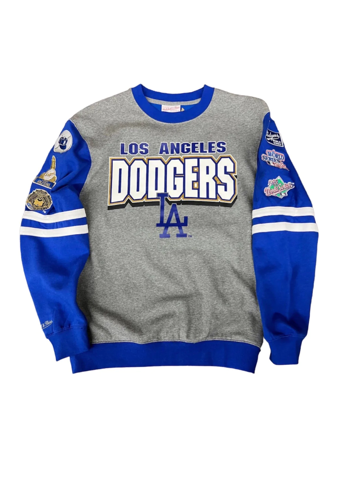 Los Angeles Dodgers Men's All Over Crewneck Sweatshirt 2.0 22 / 2XL