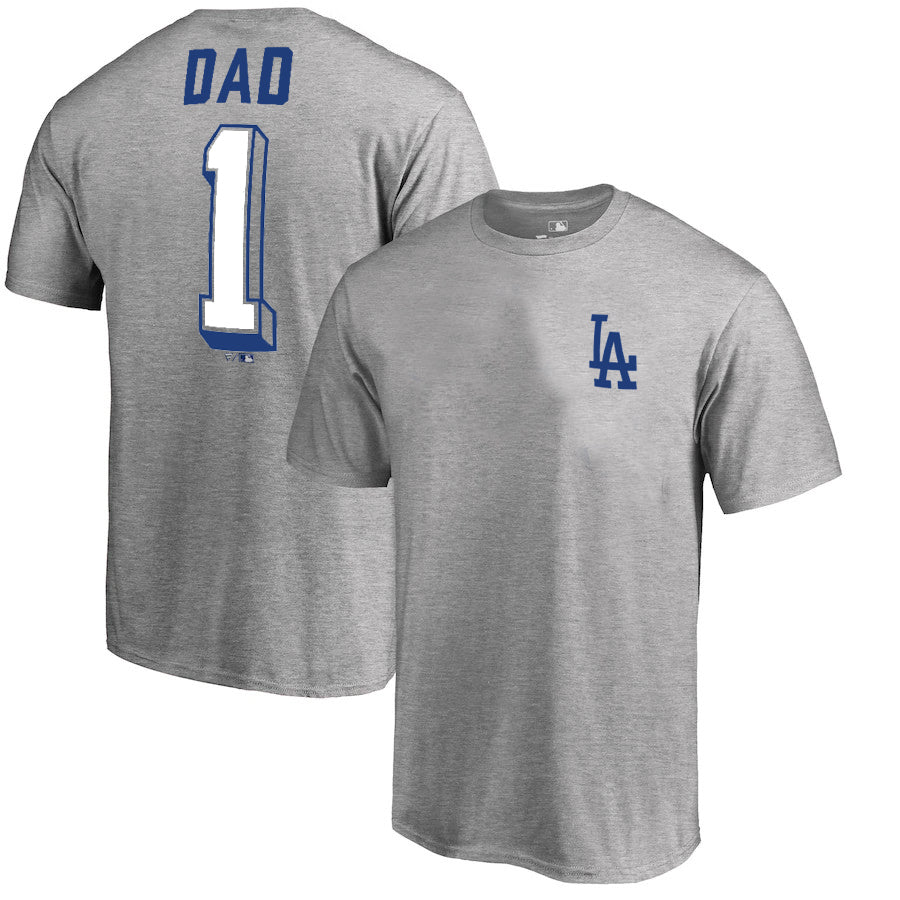 Fanatics Los Angeles Dodgers Men's Fathers Day T-Shirt 21 / 5XL