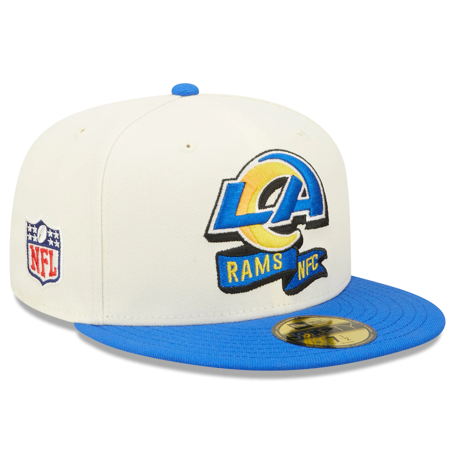 Los Angeles Rams 2022 Sideline 59FIFTY Fitted Hat 22 / 7