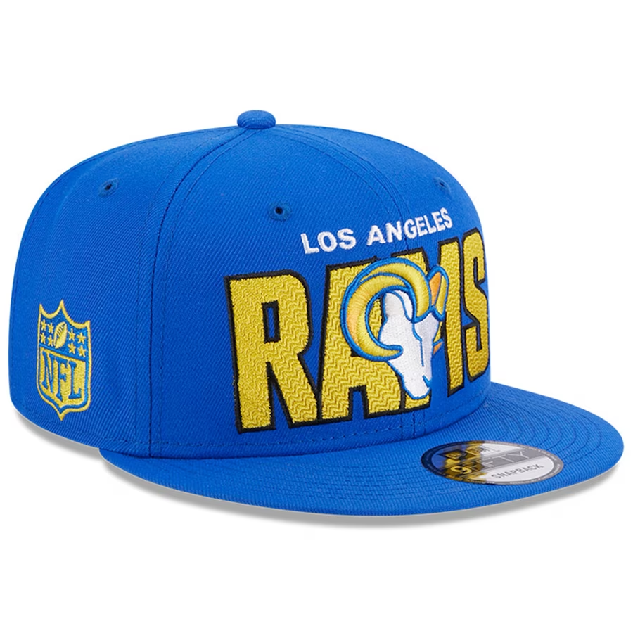 Men's New Era Royal Los Angeles Rams Club 9FIFTY Snapback Hat