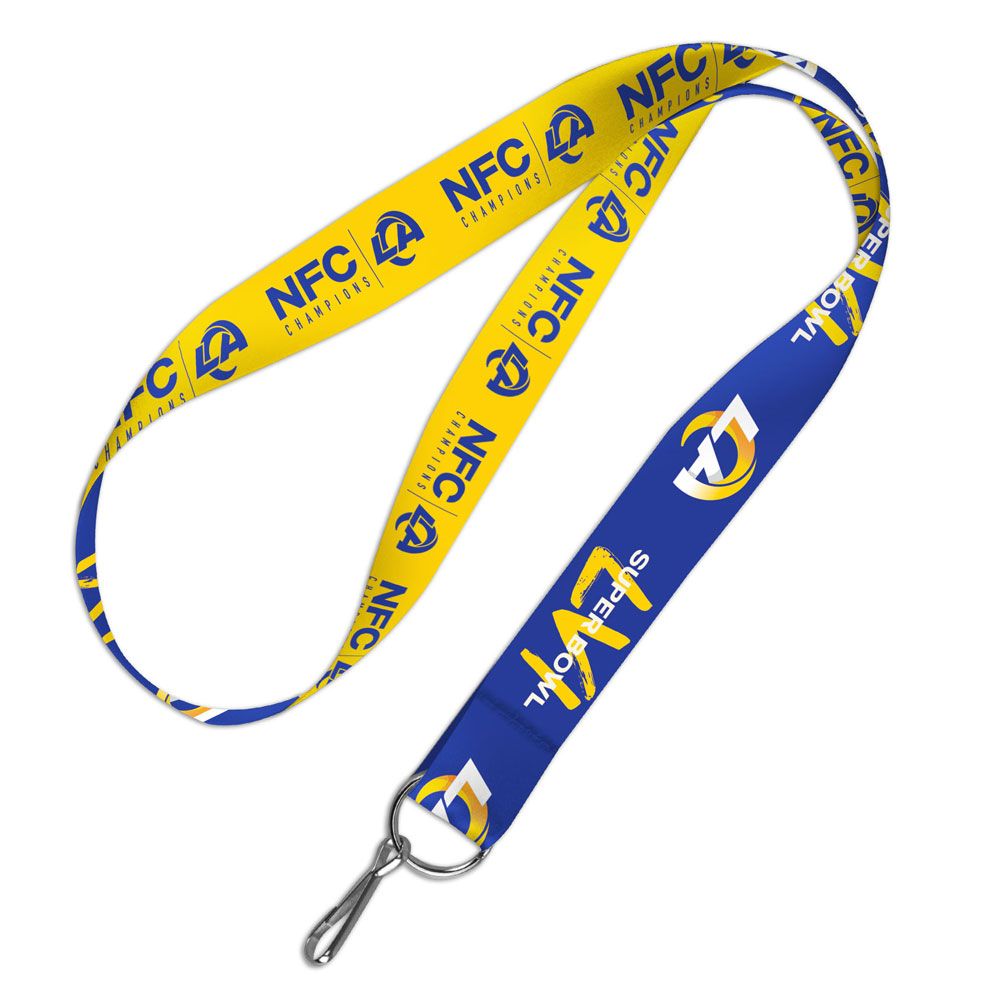 Los Angeles Rams 2021 NFC Conference Champs 1 Lanyard
