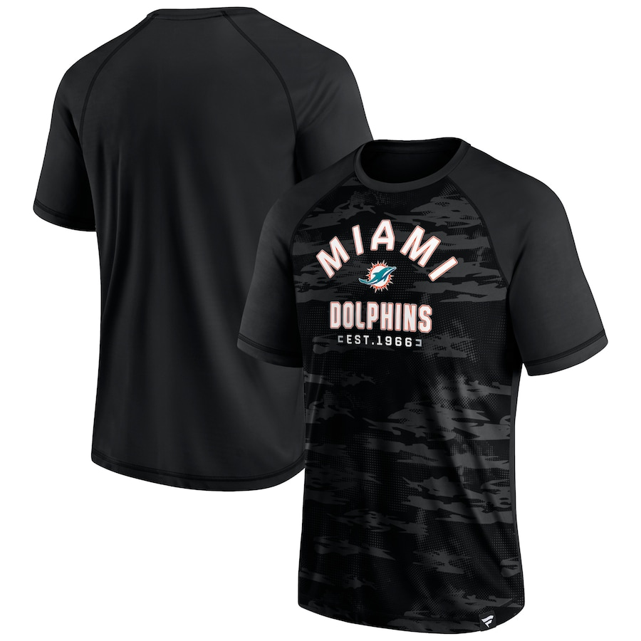 CAMISETA RAGLAN AVE MARIA HOMBRE MIAMI DOLPHINS JR S SPORTS