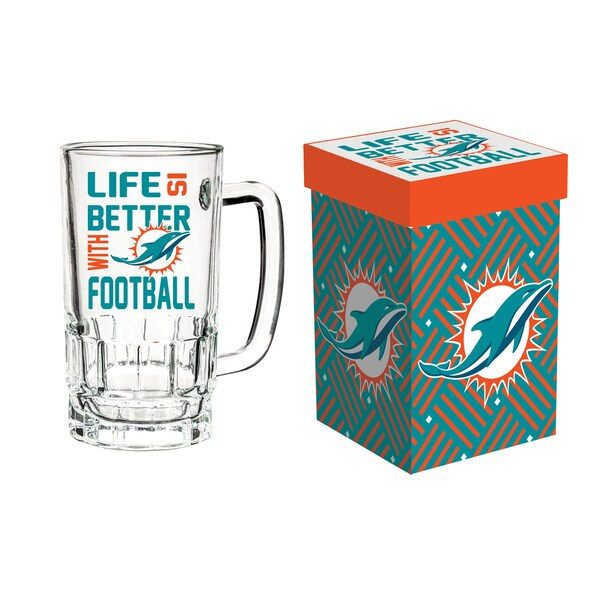 MIAMI DOLPHINS TANKARD CUP W/ BOX – JR'S SPORTS