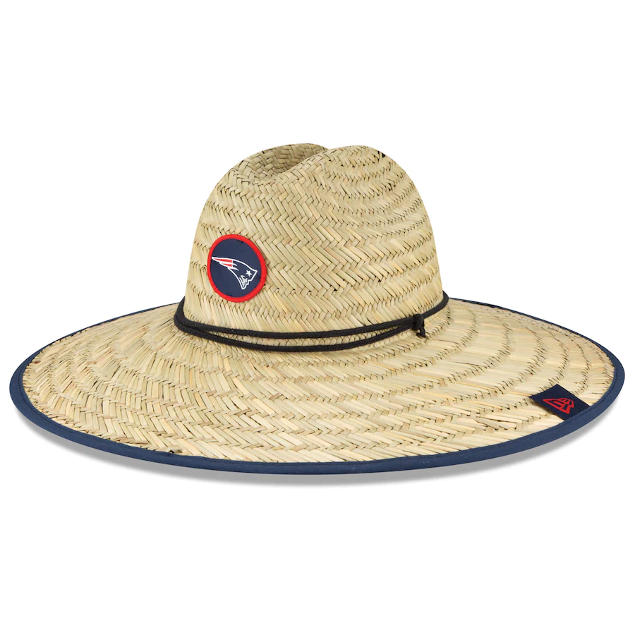 New England Patriots New Era Training Camp Official Straw Hat