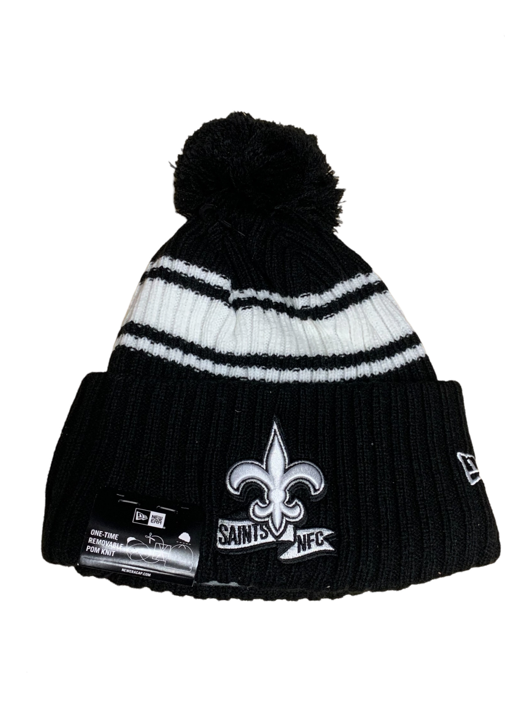 New Orleans Saints New Era NFL 2022 On Field Sideline Sport Knit Bobble Hat