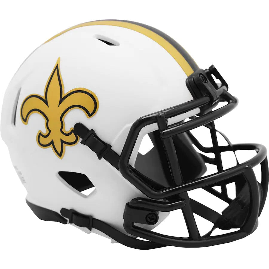 NEW ORLEANS SAINTS LUNAR MINI SPEED HELMET – JR'S SPORTS