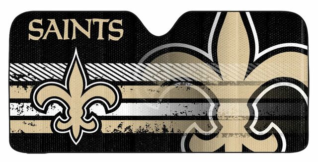 NFL New Orleans Saints Logo Auto Sun Shade - Just Sports