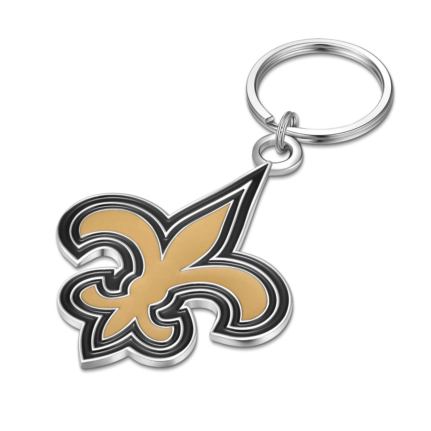NFL New Orleans Saints - Louisiana State Shaped Keychain