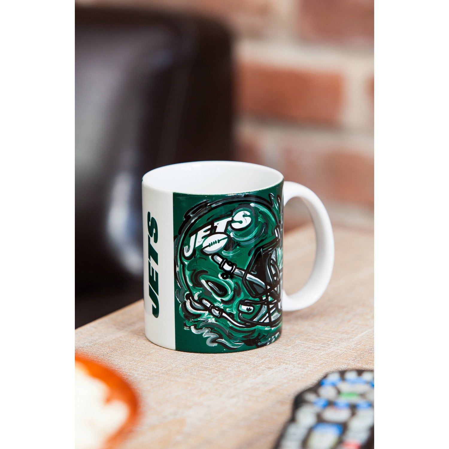 NEW YORK JETS JUSTIN PATTERN MUG – JR'S SPORTS