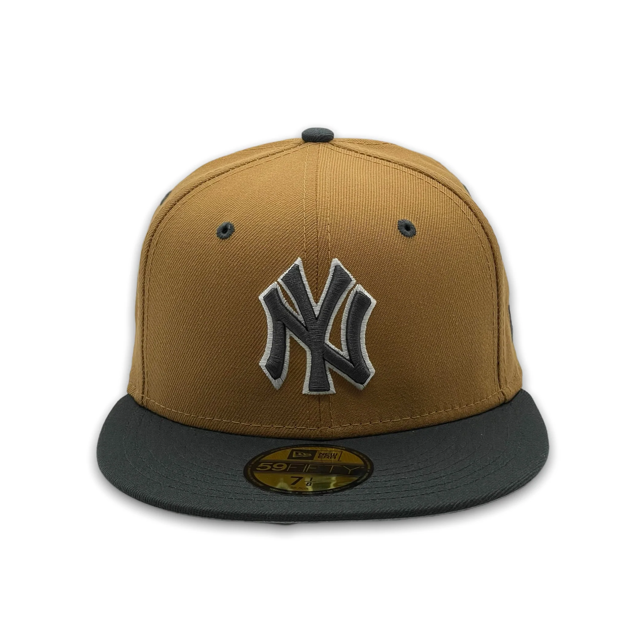 NEW YORK YANKEES 2-TONE COLOR PACK 59FIFTY FITTED HAT - BROWN