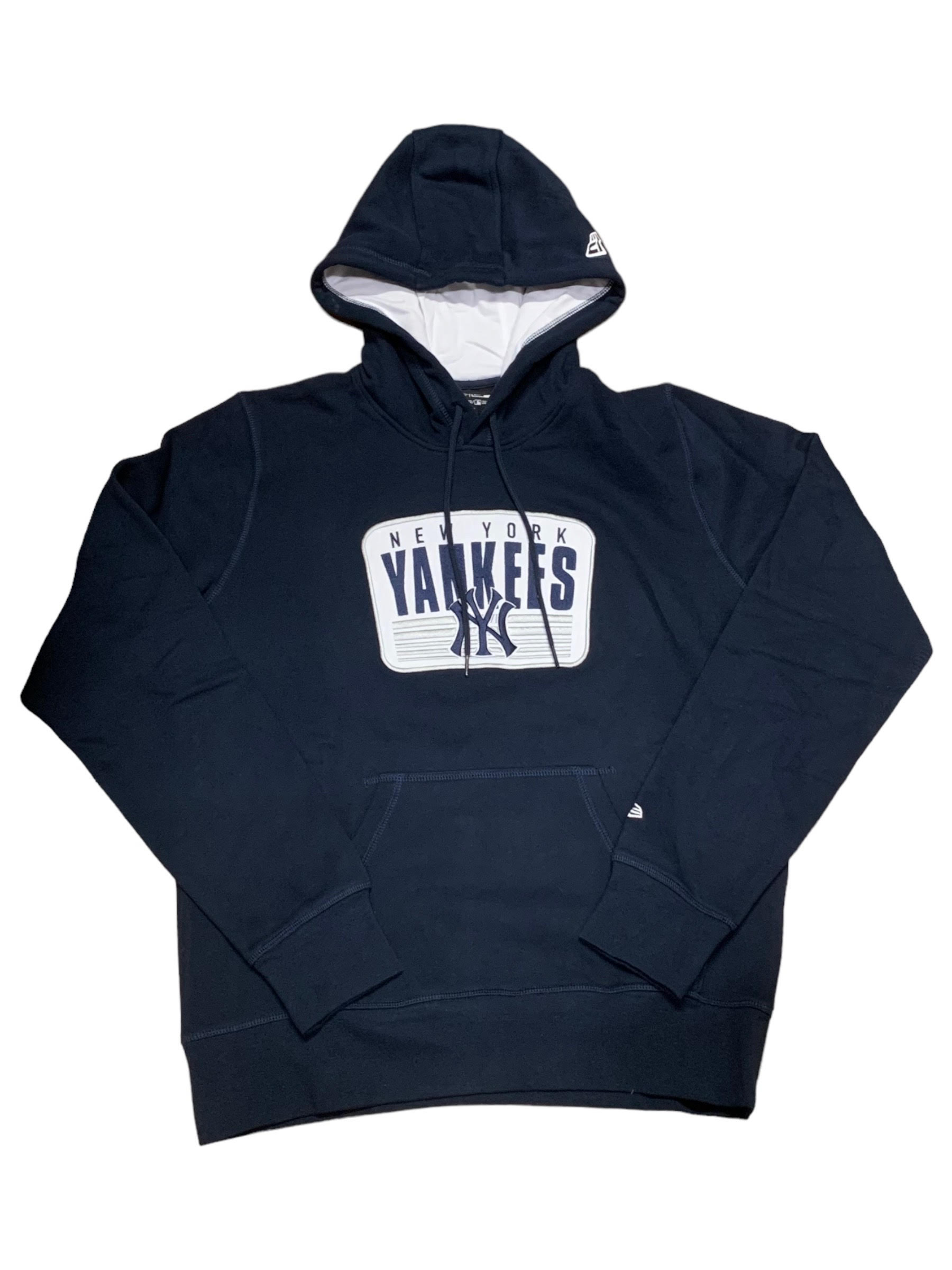 Men's New York Yankees New Era Navy Count the Rings Pullover Hoodie