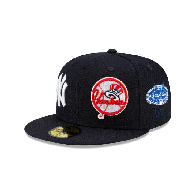 New Era 59FIFTY New York Yankees Patch Pride Fitted Hat 7 7/8