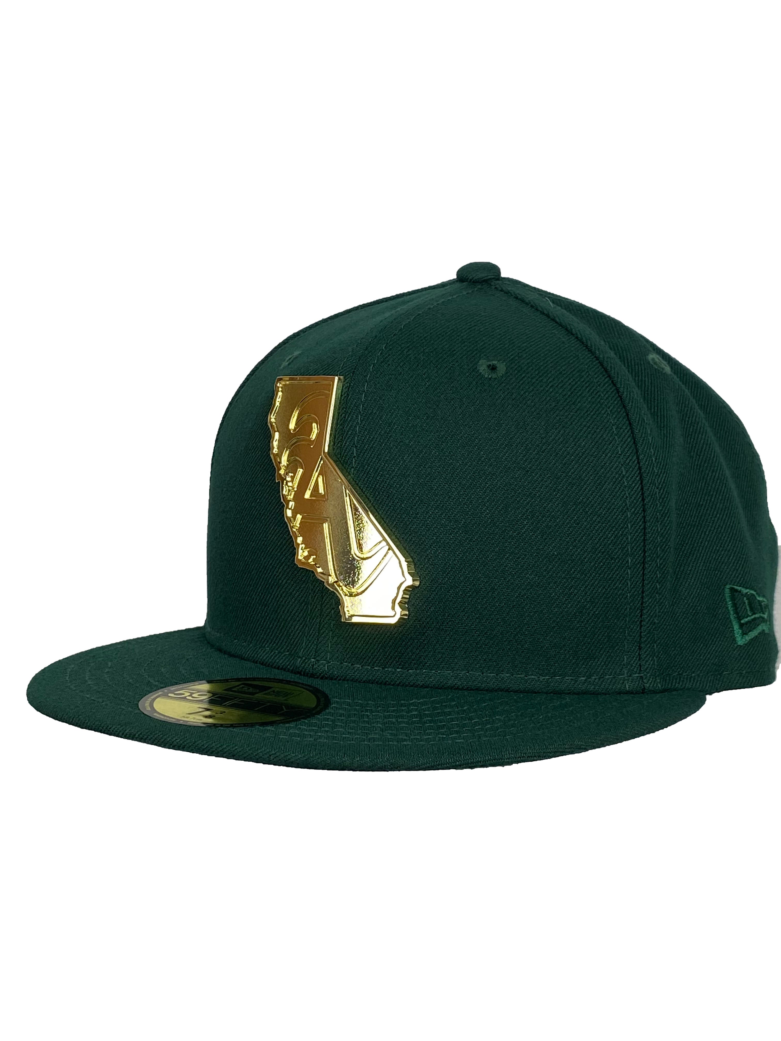 Oakland Athletics New Era 2023 Father's Day Side Patch 59FIFTY Fitted Hat, 7 5/8 / Green