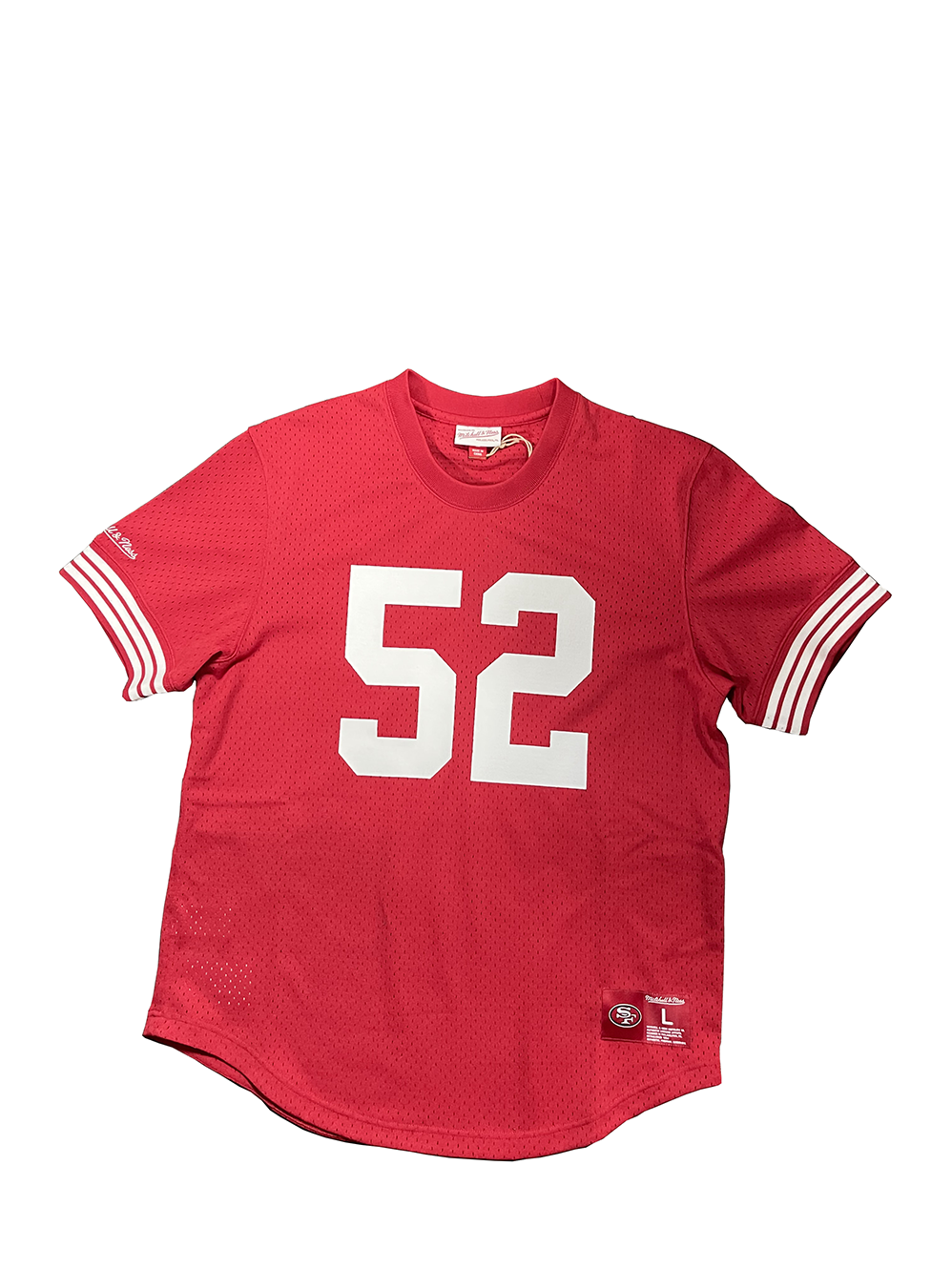 Mitchell & Ness St. Louis Cardinals Red Mesh Short Sleeve Jersey XL