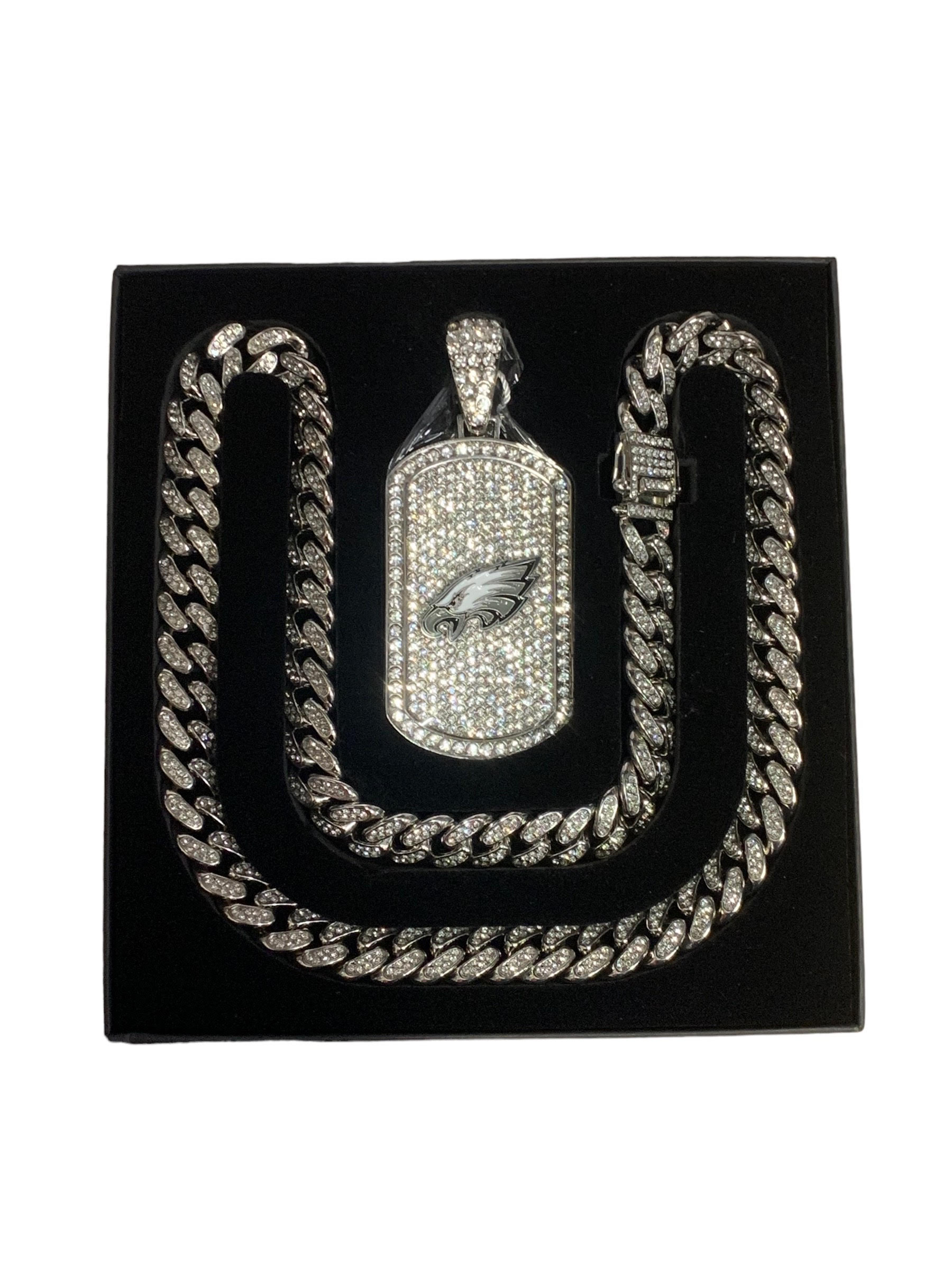 Minnesota Twins Iced Out Pendant Necklace