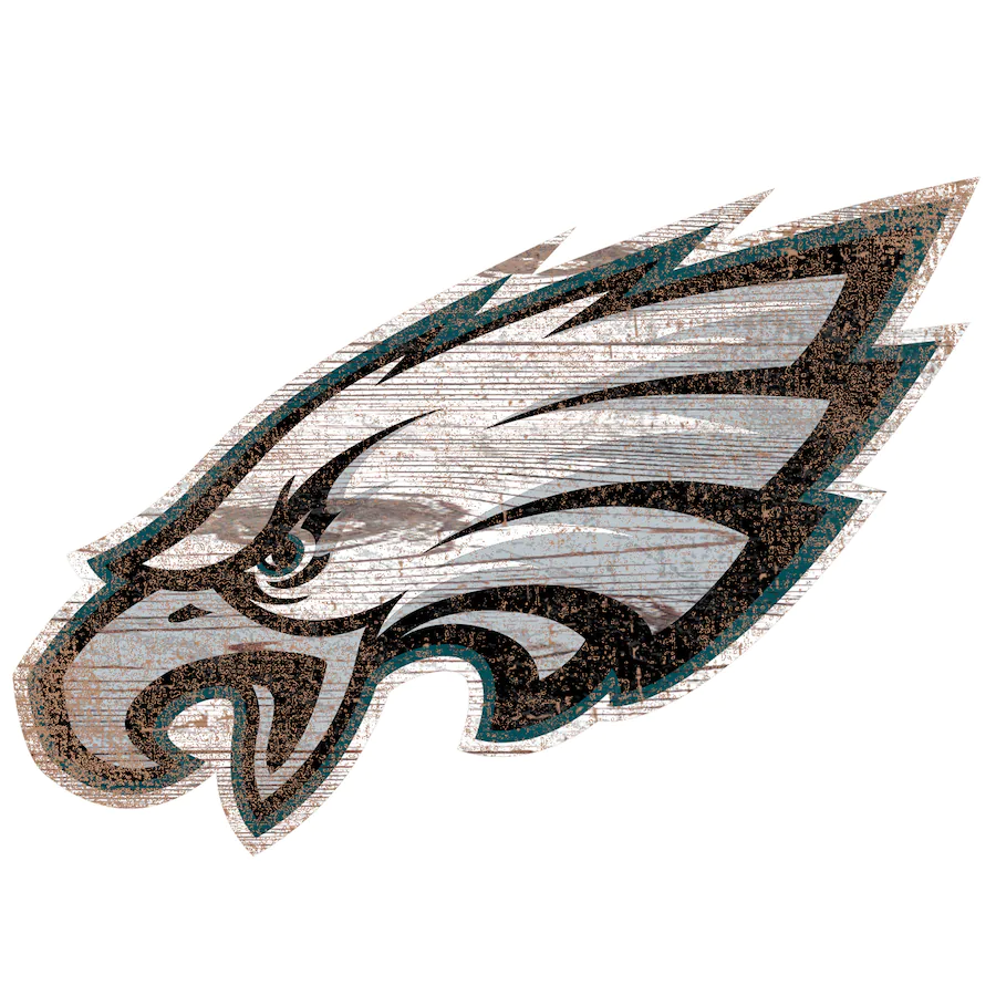 NFL Philadelphia Eagles Distressed Logo Cutout Sign