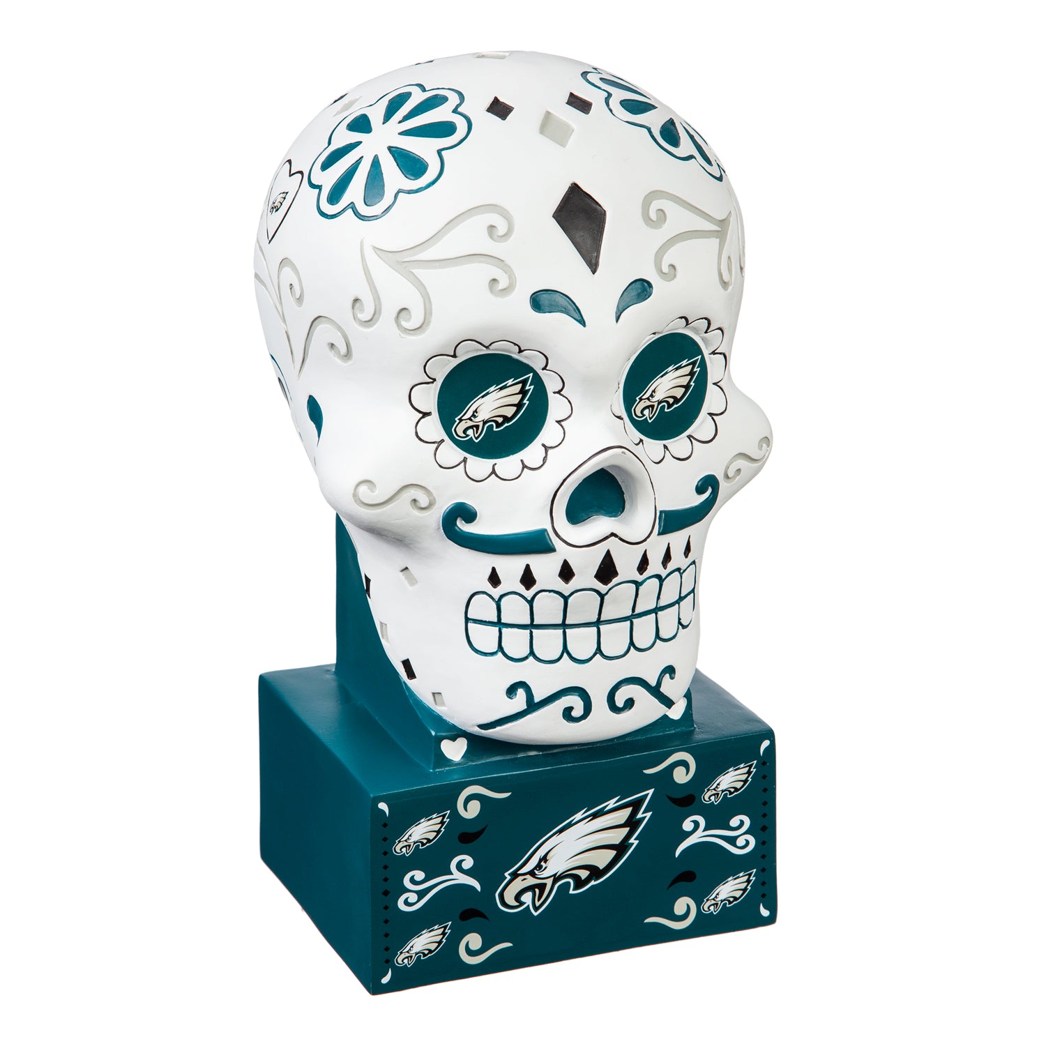 Boston Red Sox Sugar Skull Statue NFL