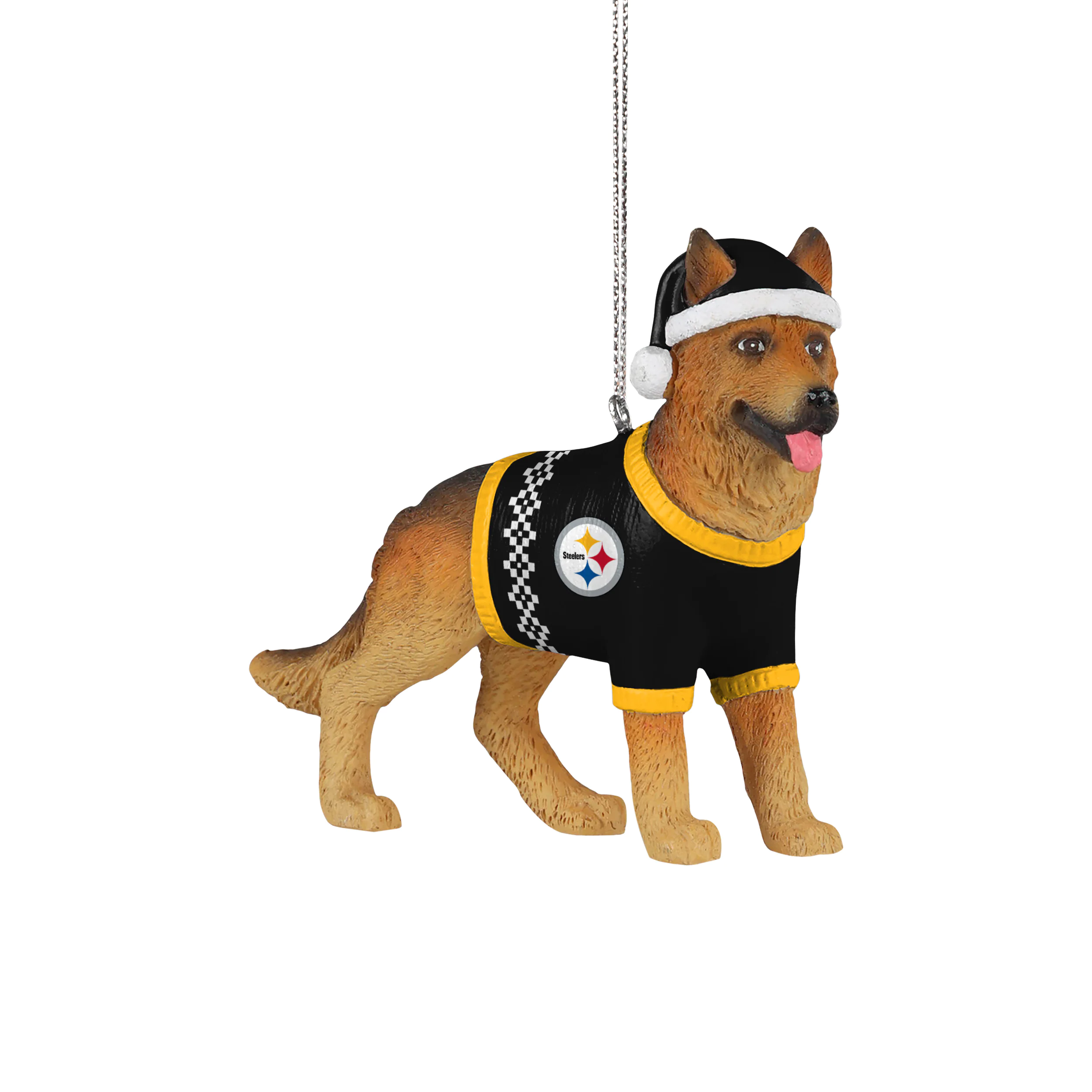 Pittsburgh Steelers Corgi Ornament