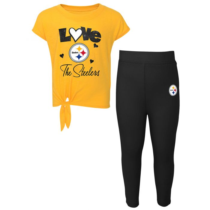 Twins Logo Pittsburgh Steelers Leggings For Fans