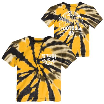 Pittsburgh Steelers V Tie-Dye T-Shirt