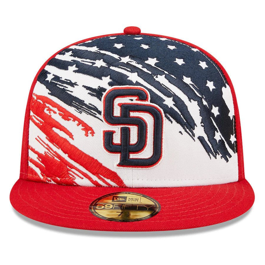 San Diego Padres 4th of July 59FIFTY Fitted Hat 22 / 7 1/4