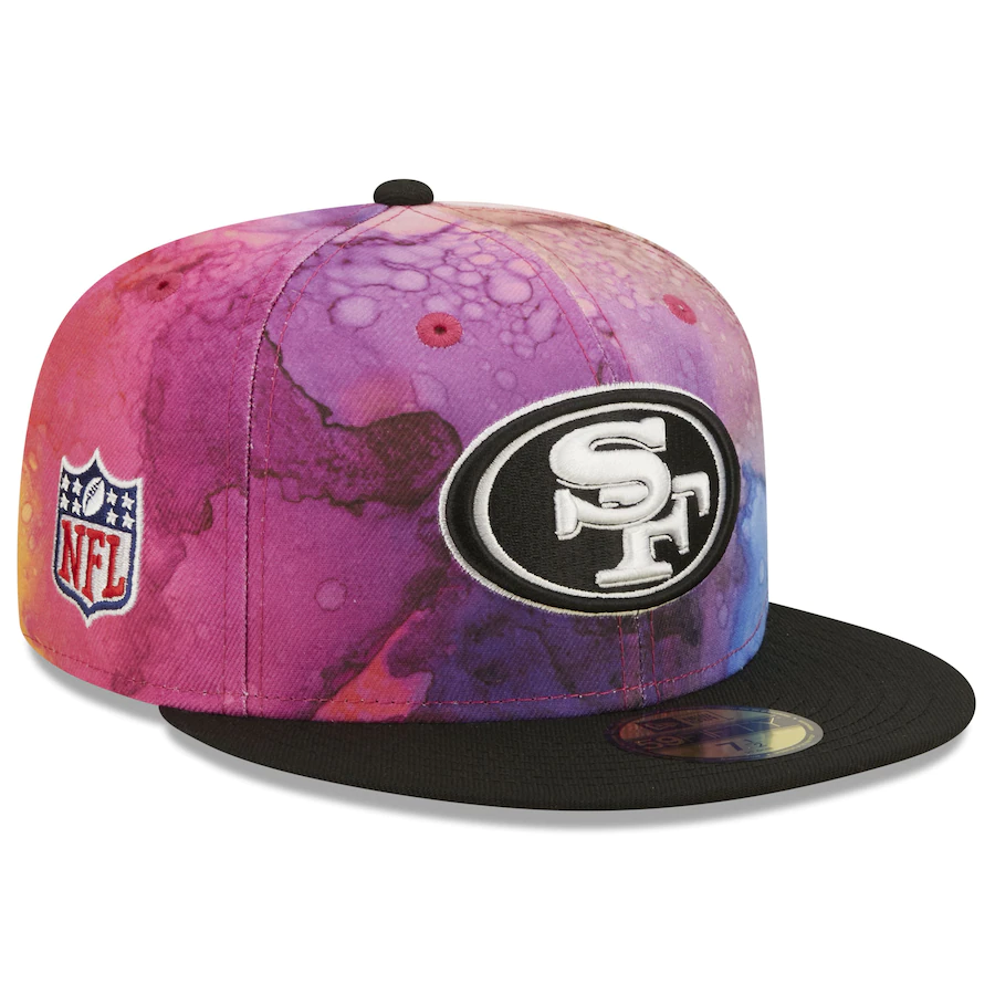 San Francisco 49ers 2022 Crucial Catch 59FIFTY Fitted Hat 22 / 7 3/4