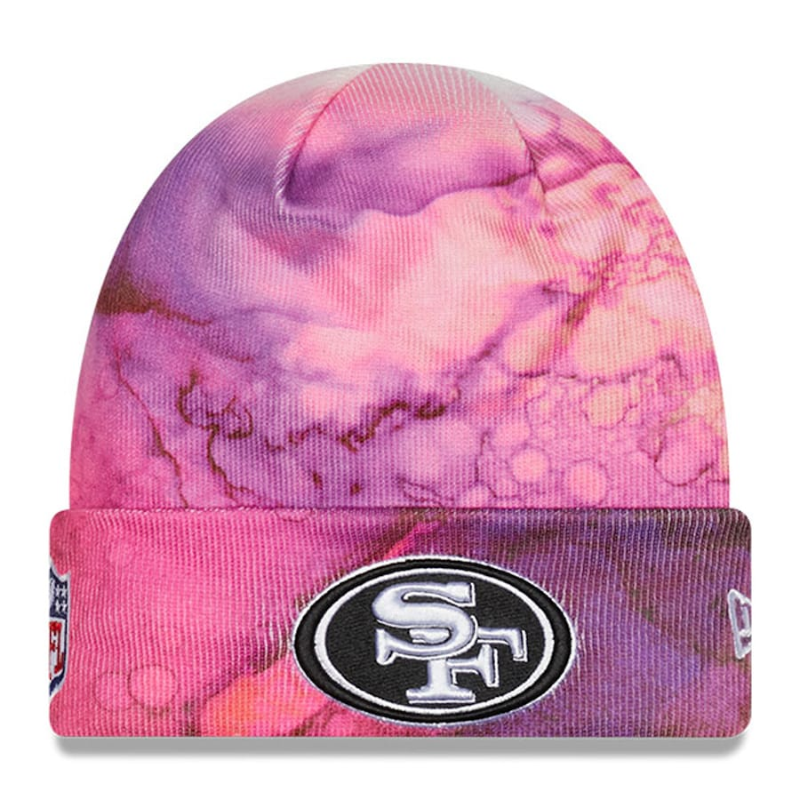 Lids Tampa Bay Buccaneers New Era 2022 NFL Crucial Catch Knit Hat - Pink