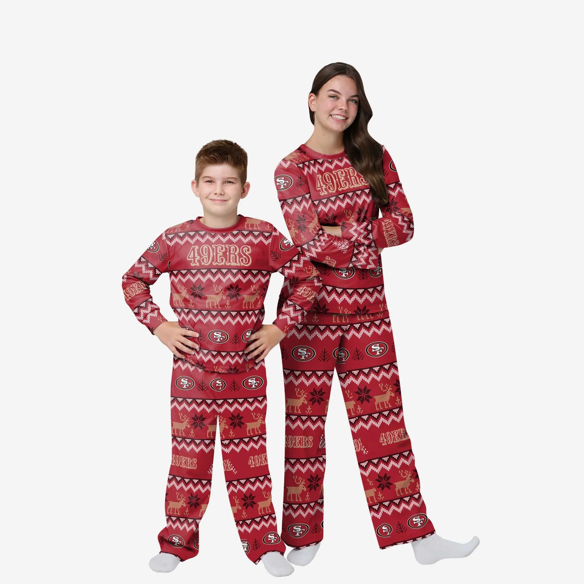 SAN FRANCISCO 49ERS KIDS ALL OVER PRINT PAJAMAS – JR'S SPORTS