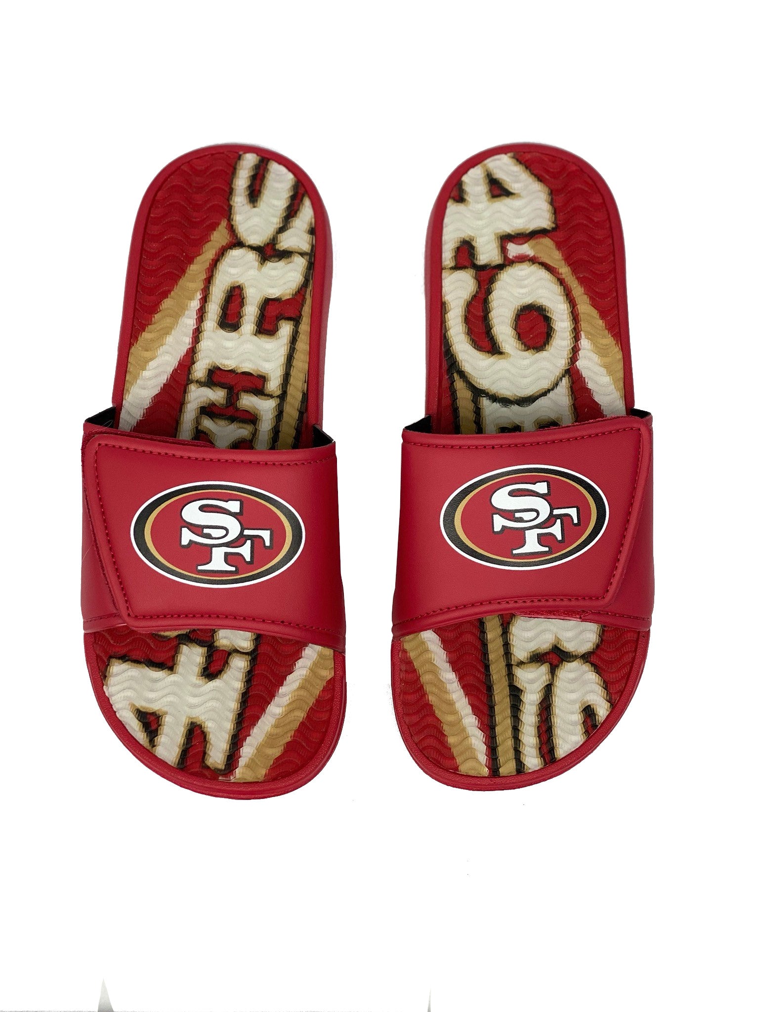 San Francisco 49ers Future Slide Flip Flop, Mens Size: XL