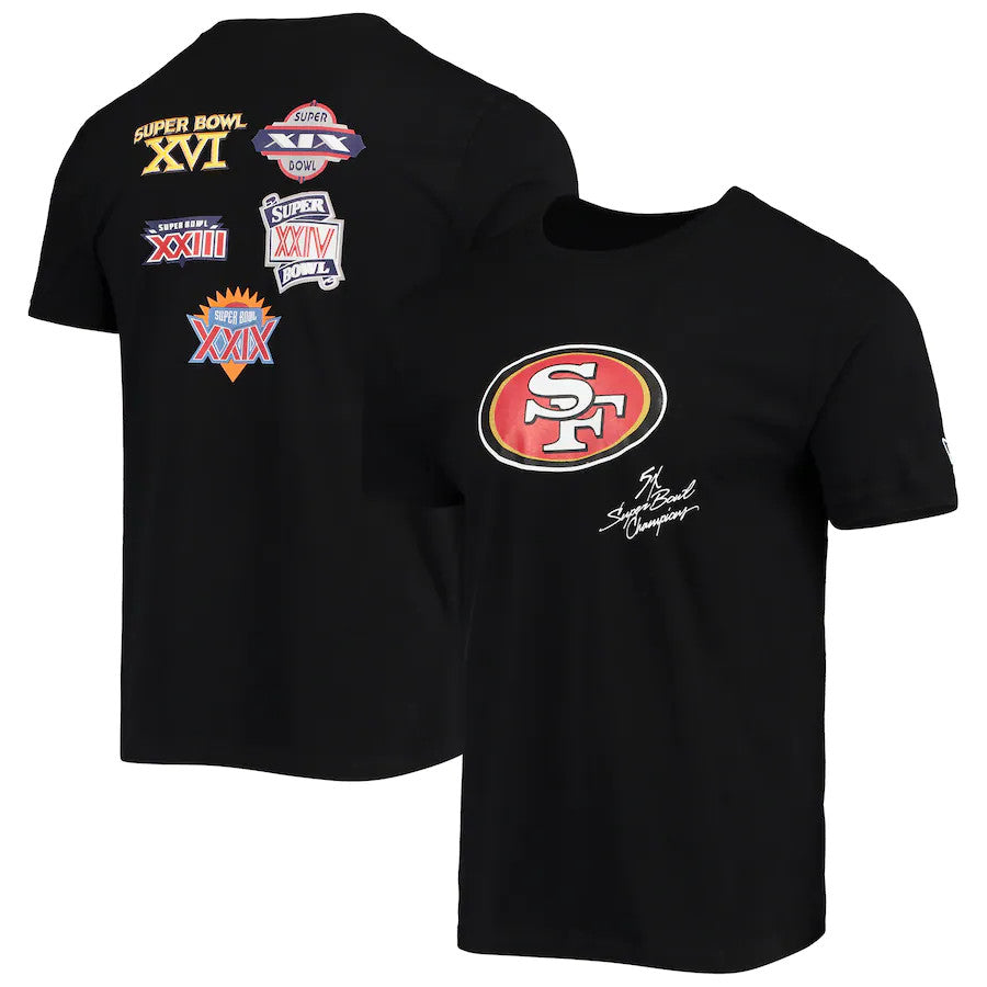 San Francisco 49ers 5 Time Super Bowl Champions Shirt - Teexpace