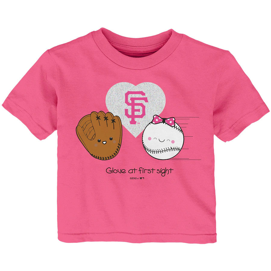 San Francisco Giants Toddler I Glove You T-Shirt 21 / 2T