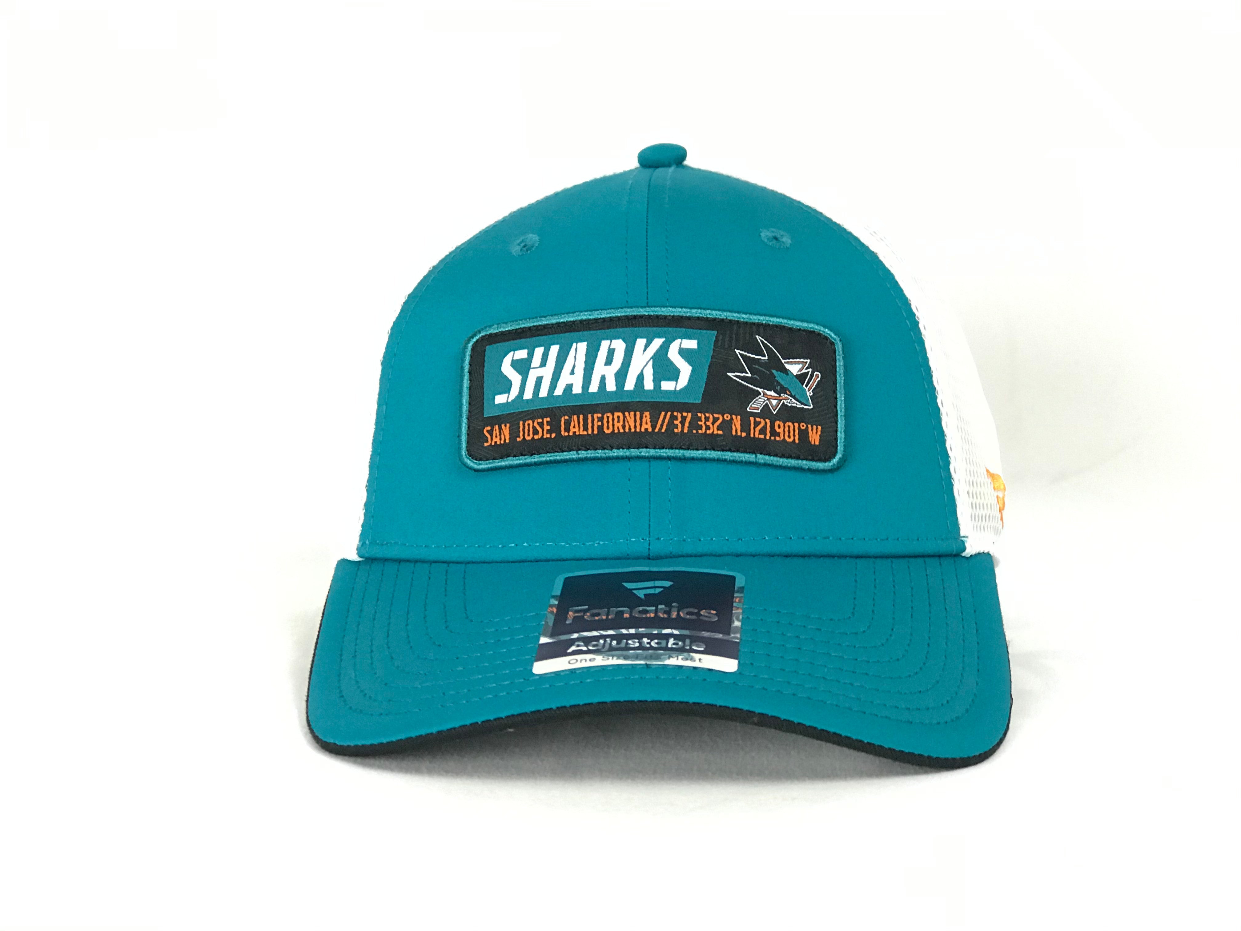 San Jose Sharks NHL Camo Green/ Hat
