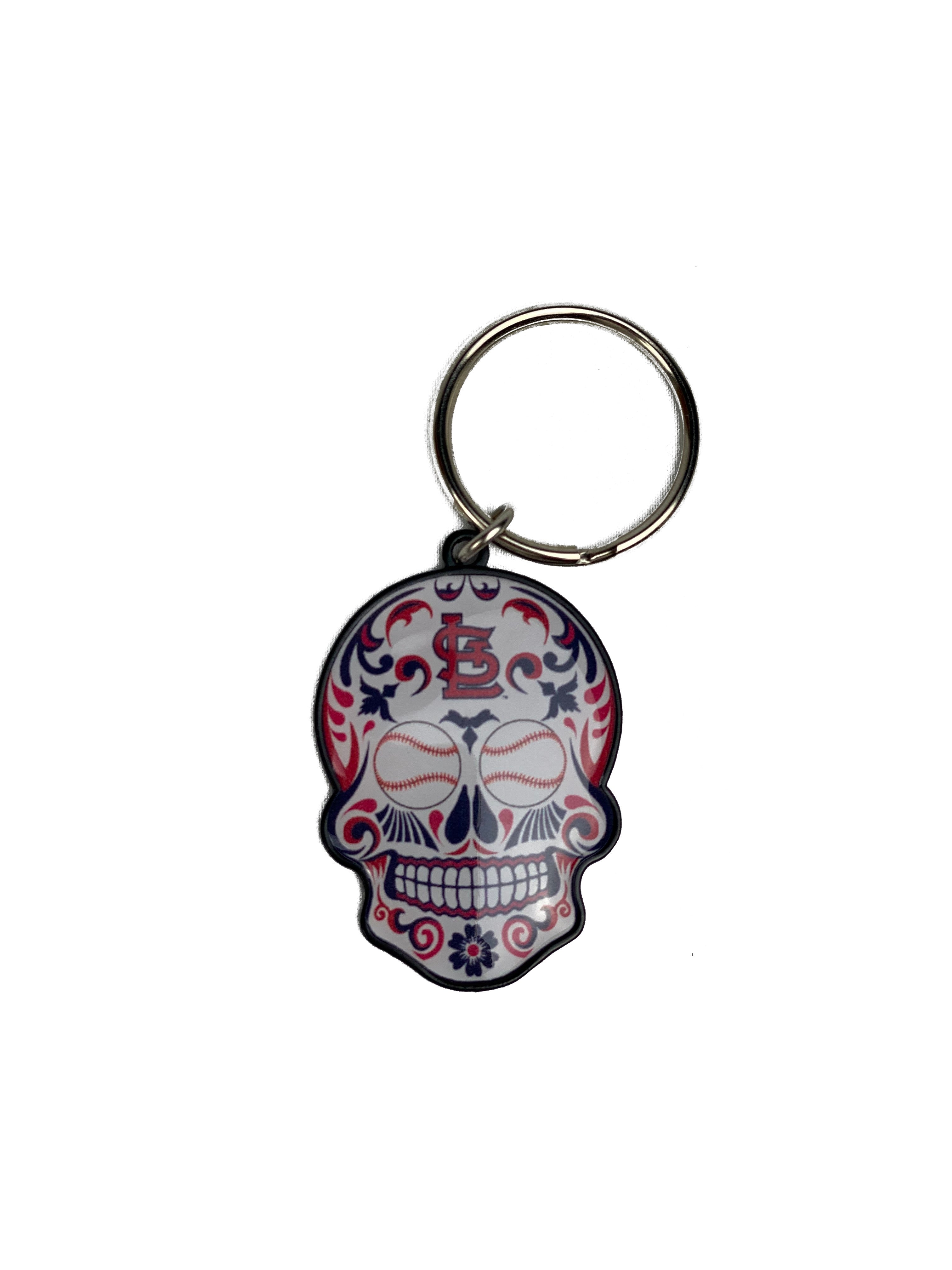 St. Louis Cardinals Lanyard Sugar Skull