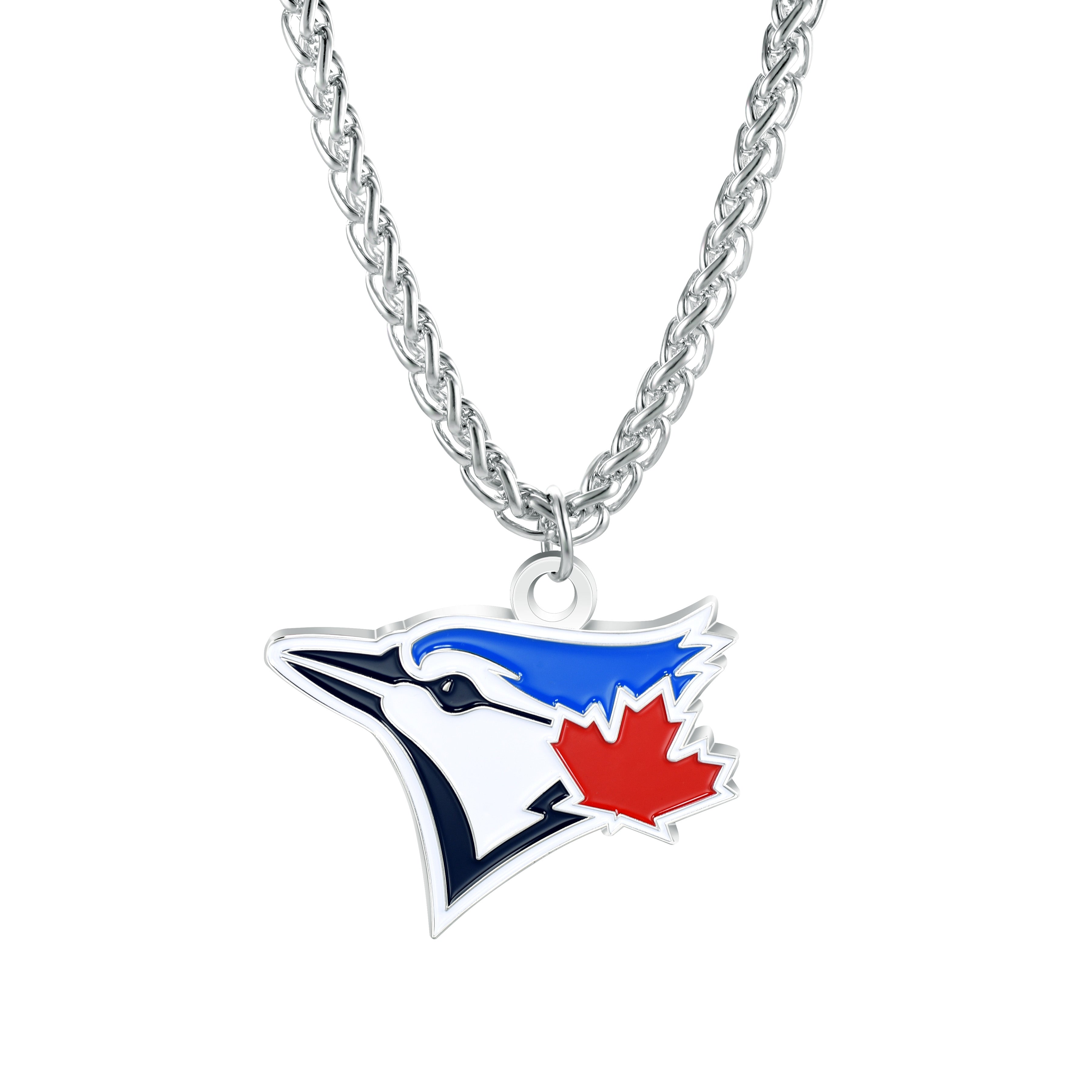 Toronto Blue Jays Necklace Frozen Rope Team Color Baseball