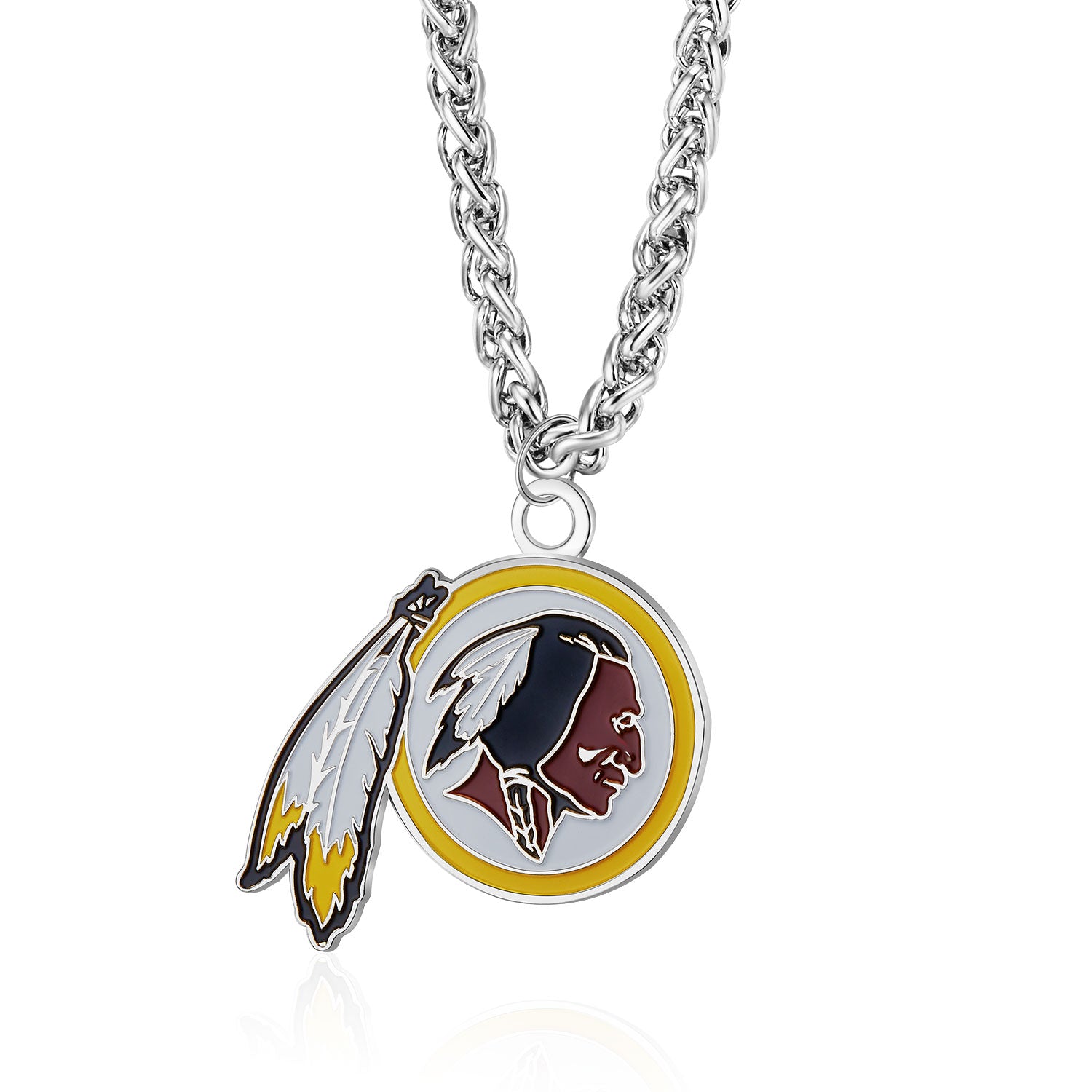 WASHINGTON REDSKINS TEAM LOGO NECKLACE – JR'S SPORTS