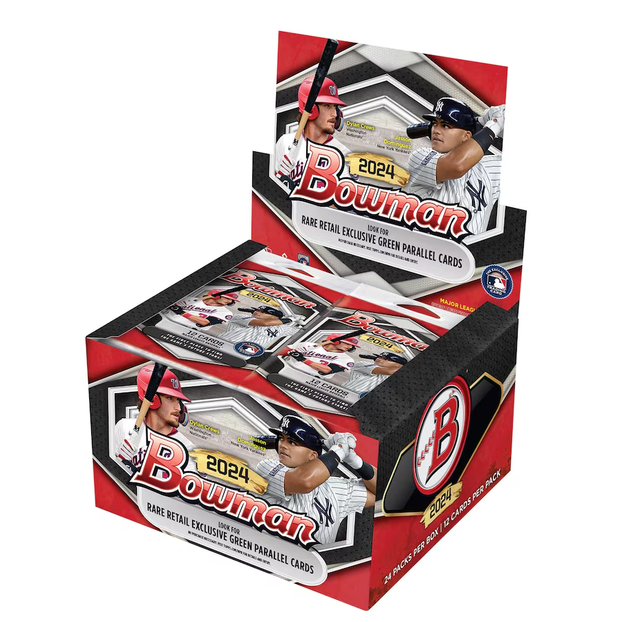 2024 TOPPS MLB BOWMAN BASEBALL RETAIL BOX - FACTORY SEALED