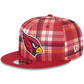 ARIZONA CARDINALS 2024 NFL SIDELINE STATEMENT 9FIFTY SNAPBACK HAT - RED