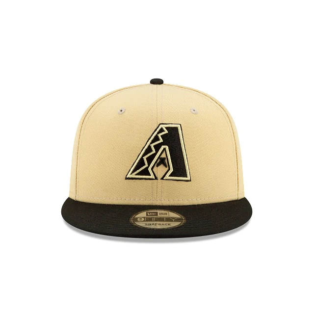 New Era 9FIFTY Arizona Diamondbacks City Connect Snapback Hat Gold Black