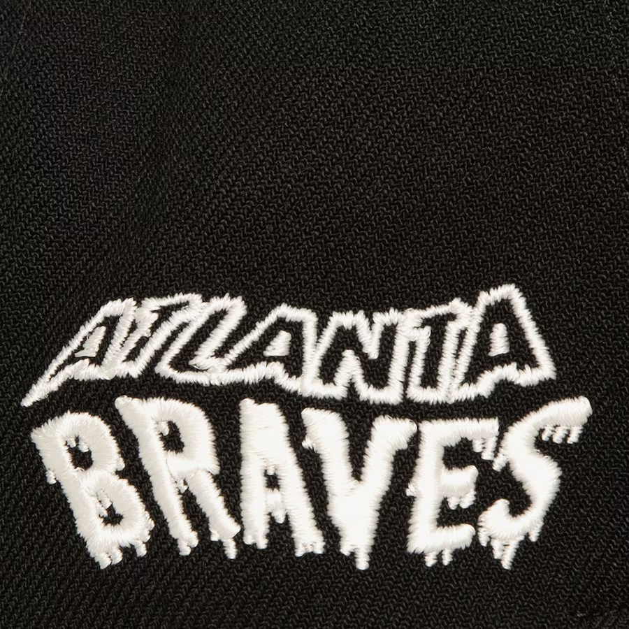 ATLANTA BRAVES MITCHELL & NESS JBONES SNAPBACK HAT