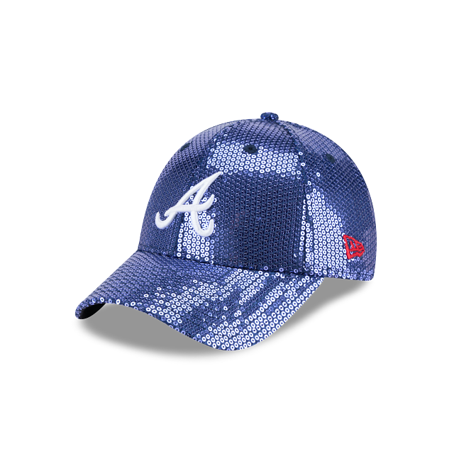 ATLANTA BRAVES WOMEN'S SEQUIN 9FORTY ADJUSTABLE HAT