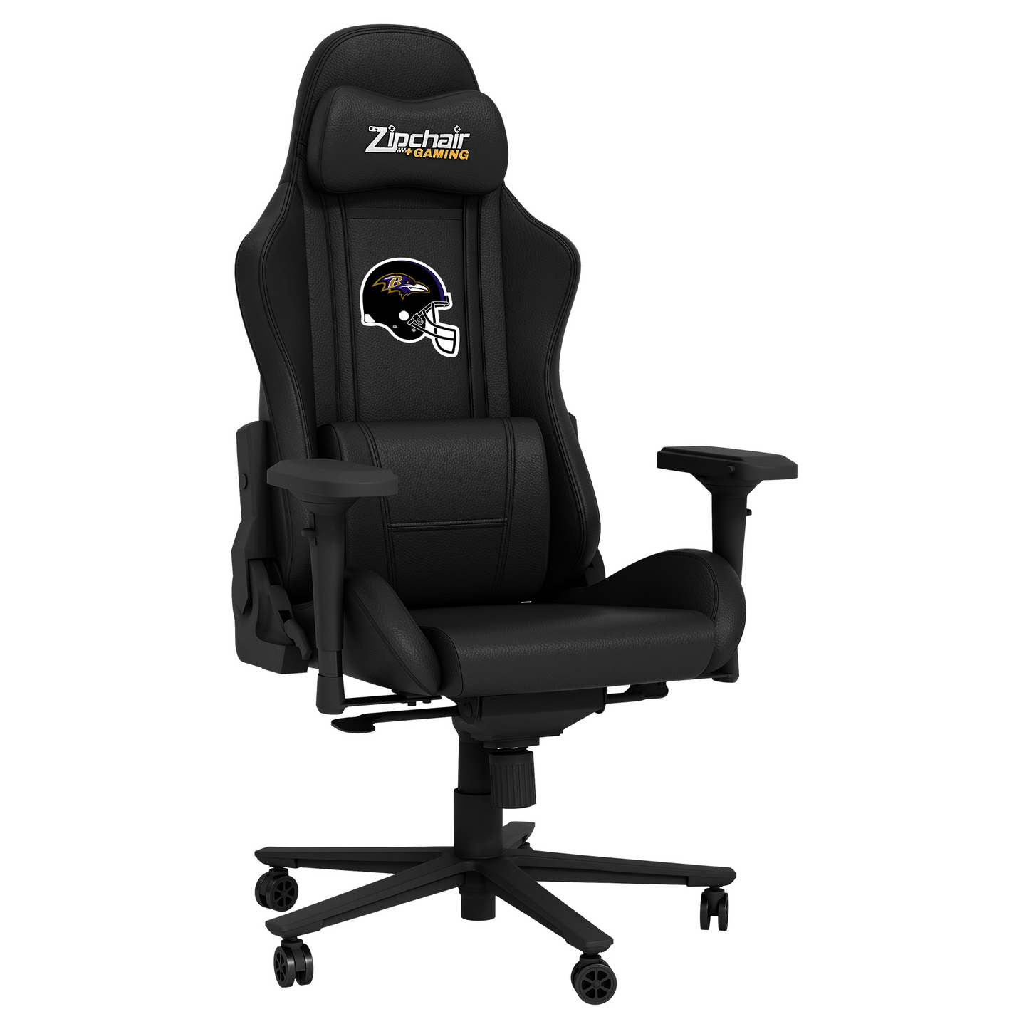 BALTIMORE RAVENS XPRESSION PRO GAMING CHAIR WITH HELMET LOGO