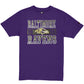 BALTIMORE RAVENS MEN'S SPORTS NIGHT T-SHIRT - PURPLE