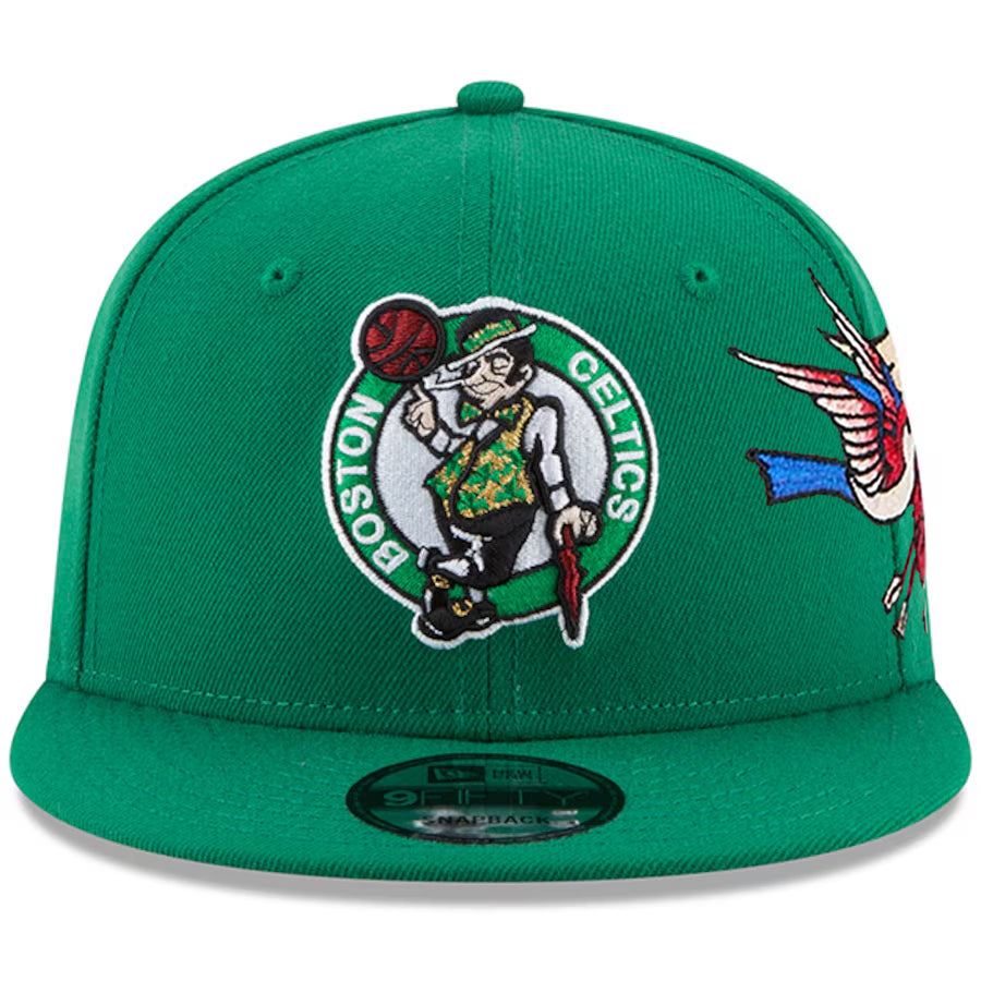 BOSTON CELTICS CITY ART 9FIFTY SNAPBACK - GREEN