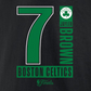 BOSTON CELTICS JAYLEN BROWN MEN'S 2024 NBA FINALS INBOUND PASS NAME & NUMBER T-SHIRT