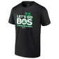 BOSTON CELTICS MEN'S 2024 NBA EASTERN CONFERENCE CHAMPIONS LAYUP DRILL T-SHIRT