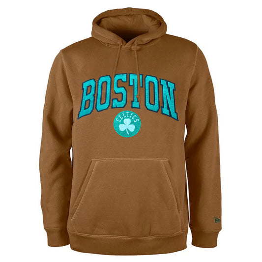 BOSTON CELTICS MEN'S COLOR PACK PULLOVER HOODED SWEATSHIRT - LIGHT BRONZE