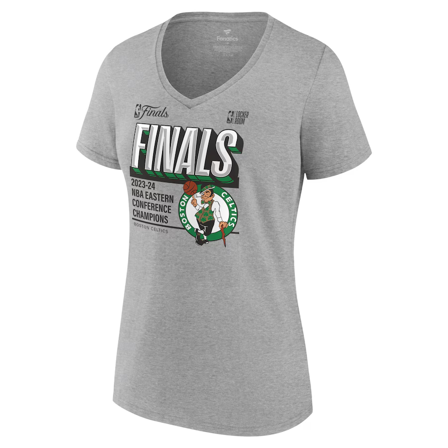 BOSTON CELTICS WOMEN'S 2024 NBA EASTERN CONFRENCE CHAMPS LOCKER ROOM POST UP MOVE T-SHIRT