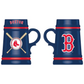 BOSTON RED SOX 24OZ CERAMIC STEIN CUP WITH GIFT BOX