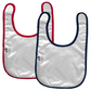 BOSTON RED SOX BABY BIBS - 2 PACK - BLUE/RED